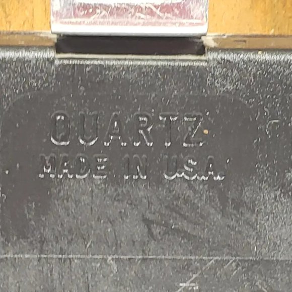 Elgin Clock Solid Wood Home Sweet Home Vintage - Picture 7 of 8